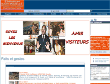 Tablet Screenshot of njohmouelle.org